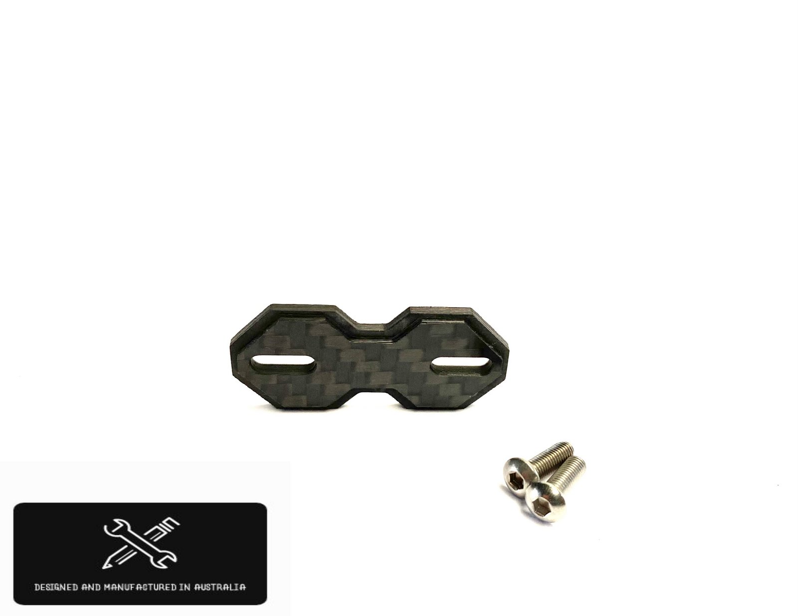 NathoBuilds: Carbon 1/10th Rear Wing Button - One Piece (Universal)