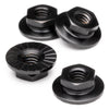 1up Racing: Pro Duty Titanium Lockdown M4 Wheel Nuts - Black Nitride
