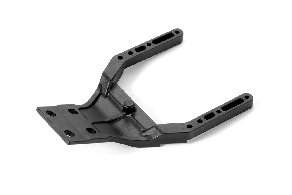 XRAY: COMPOSITE FRONT LOWER CHASSIS BRACE - HARD - V2