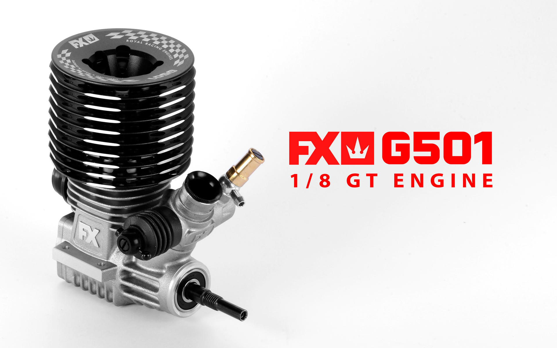 FX Engines: G501 - COMBO: ENGINE + MUFFLER 2168 + MANIFOLD GT