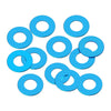 1up Racing: Precision Aluminum Shims - 3x6x0.25mm - Blue