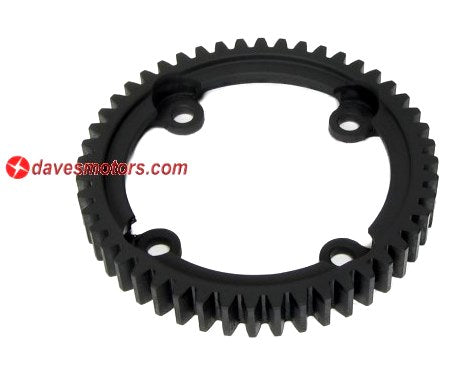 DDM Racing: "Black Magic" HARDENED STEEL Heavy Duty Differential Gear 48 Tooth for HPI Baja 5B/5T/5SC