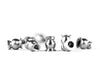 AVID: Xray X4 Titanium Lower Arm Ball | 6mm | 8pcs
