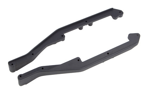 91879 Team Associated RC10B6.3 Factory Team Side Rails (Carbon)