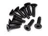 HPI Racing: TP. Flat Head Screw M3x10mm Hex Socket (10pcs)