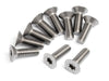 HPI Racing: TITANIUM FLAT HEAD SCREW M5x16mm (10pcs)