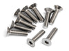 HPI Racing: TITANIUM FLAT HEAD SCREW M5x20mm (10pcs)