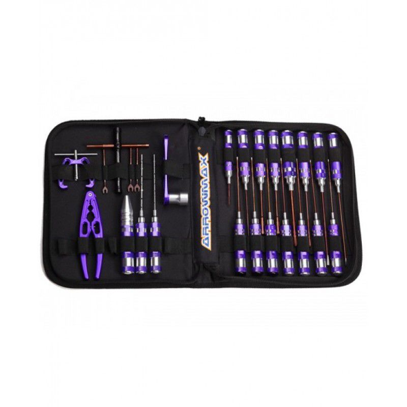 Arrowmax: Toolset FOR OFFROAD (25pcs) with Tools bag