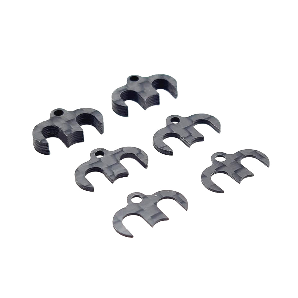 RC MAKER: Quick Adjust Body Support Shim Plate Set for Mugen MTC2