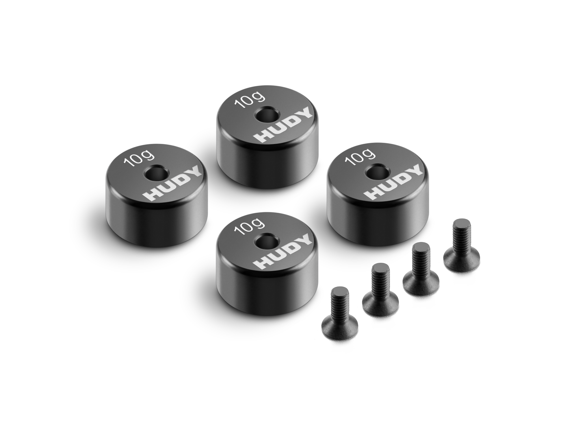 HUDY: PRECISION BALANCING CHASSIS WEIGHT 10g (4)