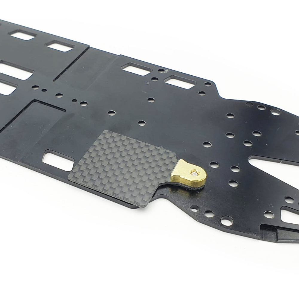 RC MAKER: Carbon LCG Floating ESC Plate Set for Awesomatix MMX/MMCX