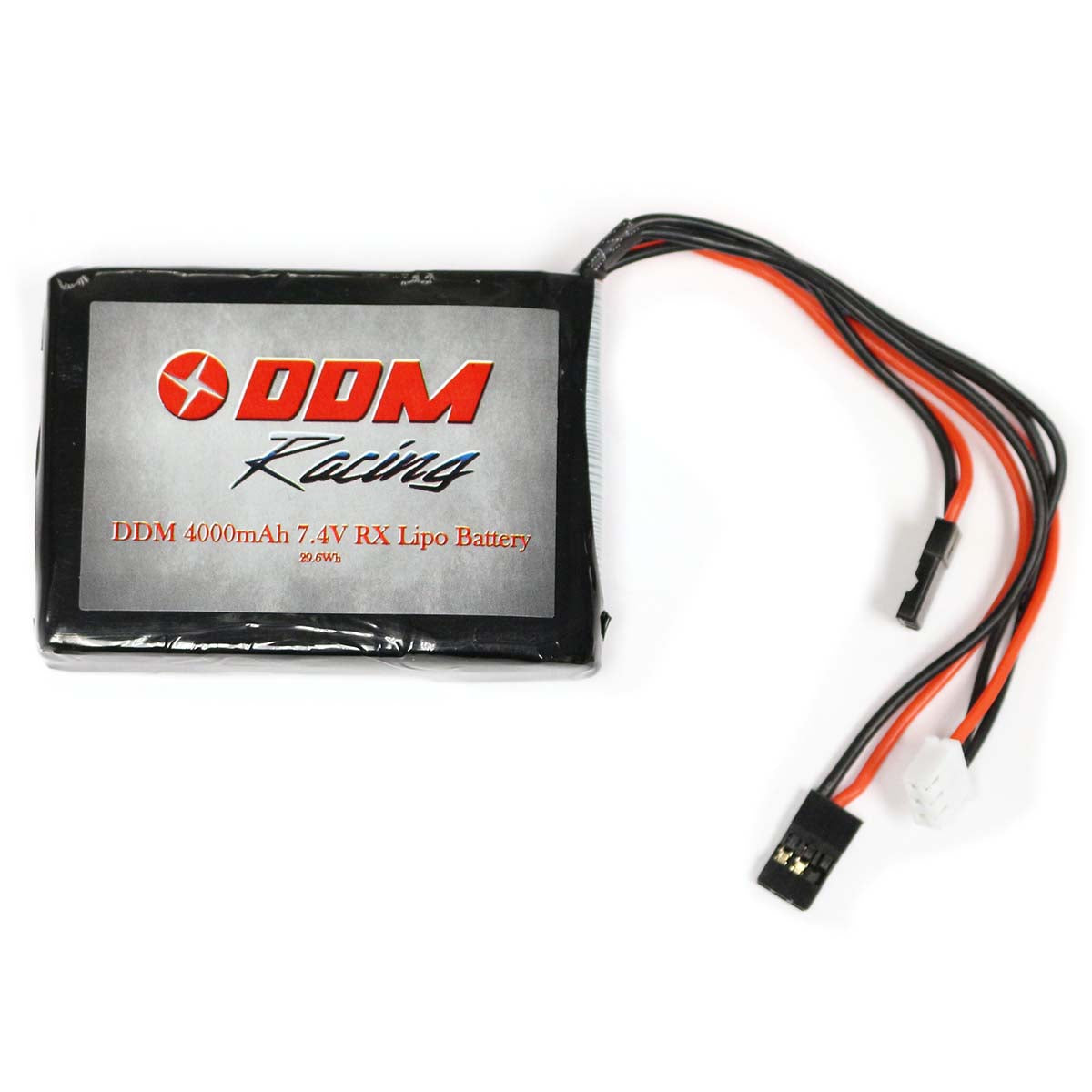 DDM Racing: 7.4v 4000mAh RX LiPo Battery for HPI Baja 5B/5T/5SC