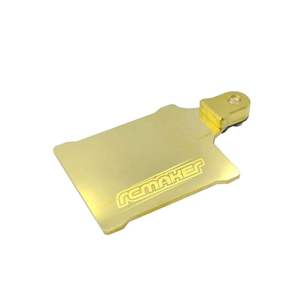 RC MAKER: Floating ESC Plate for XRAY X4 - Brass (12g)