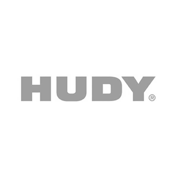 HUDY: HUDY 24 MM WHEELS STARBURST - YELLOW (4)