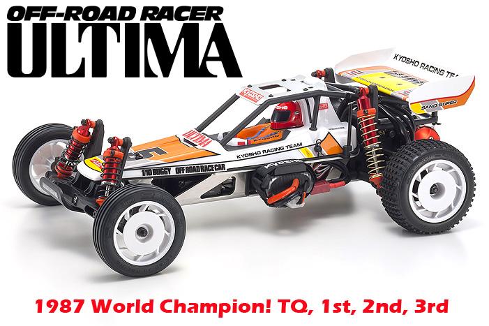 Kyosho: 1/10 Ultima Retro 2WD EP Kit (Re-Release Version)