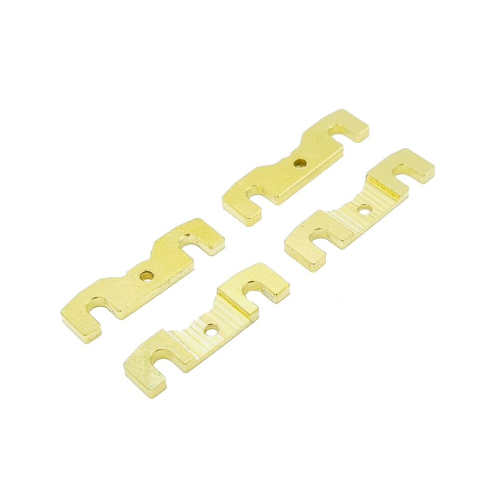 RC MAKER: Brass Roll Centre Shim Plate Set for Mugen MTC2 - 2.0mm