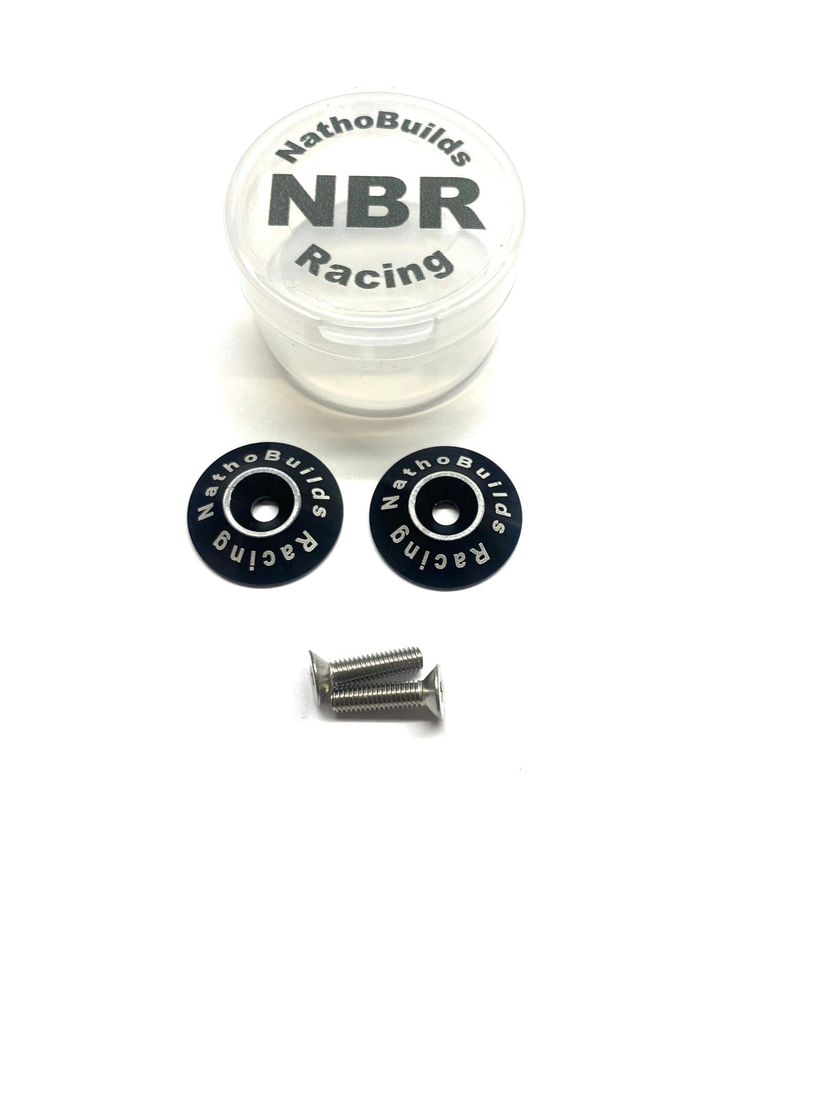 NathoBuilds: Wing Buttons- 2pack (Black)