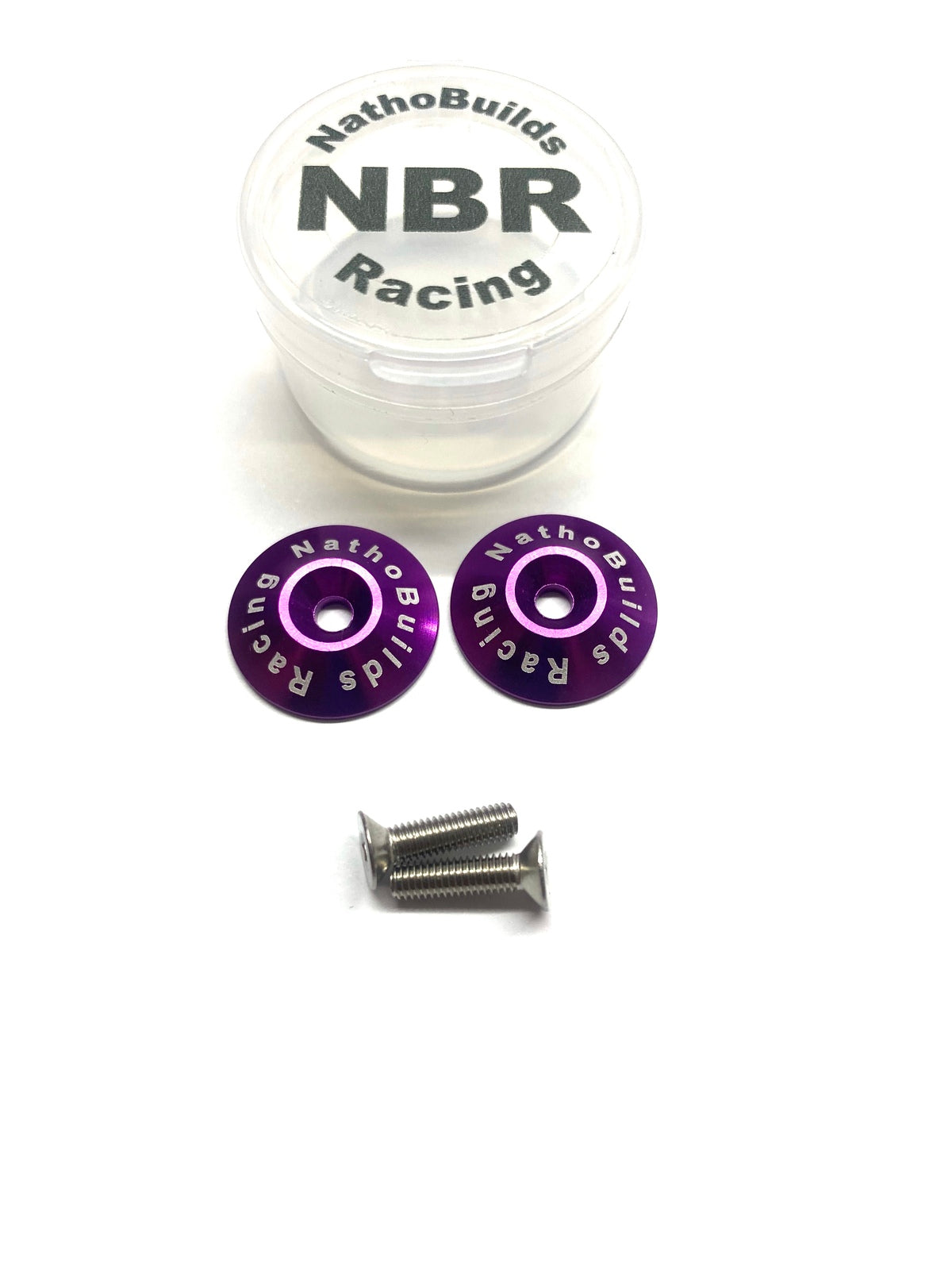 NathoBuilds: Wing Buttons- 2pack (Purple)