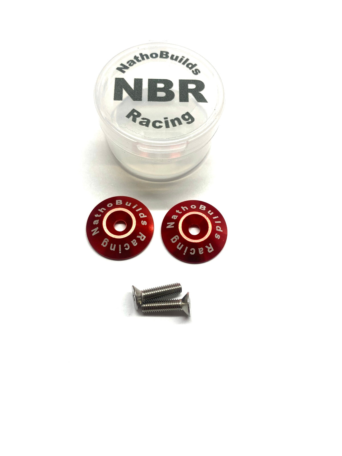 NathoBuilds: Wing Buttons- 2pack (Red)