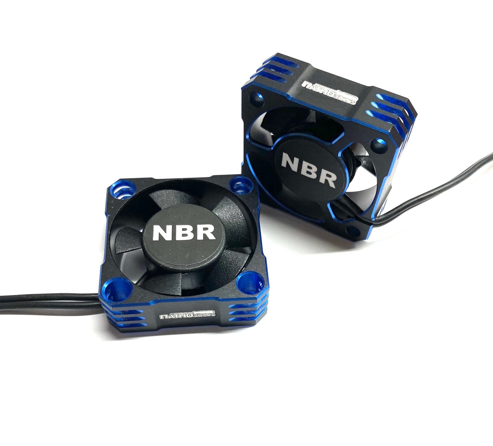 NathoBuilds: Aluminium HV 30mm Cooling Fan - Blue