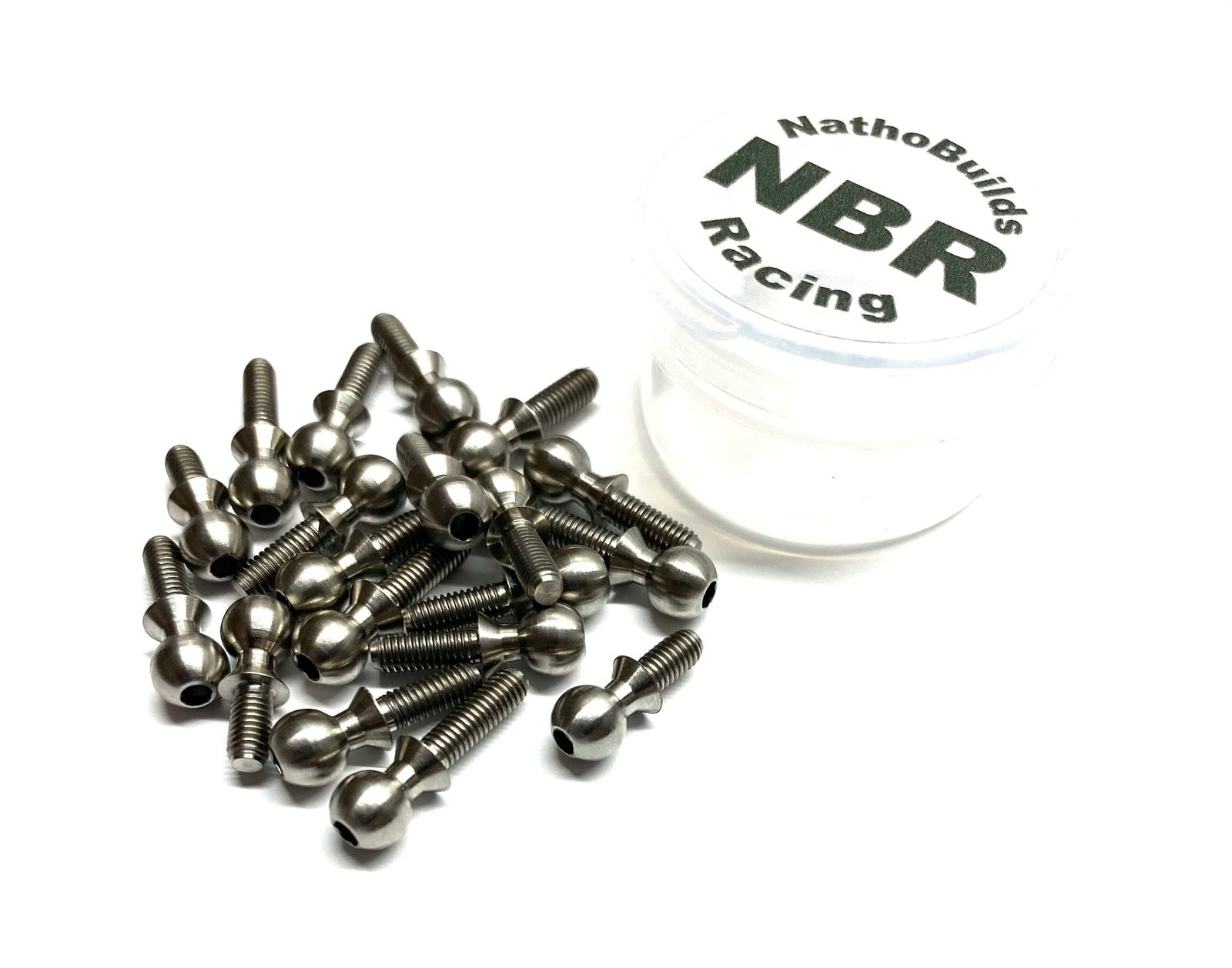 NathoBuilds: Titanium Deep Head Ball Stud Kits-4WD- TLR 22X-4