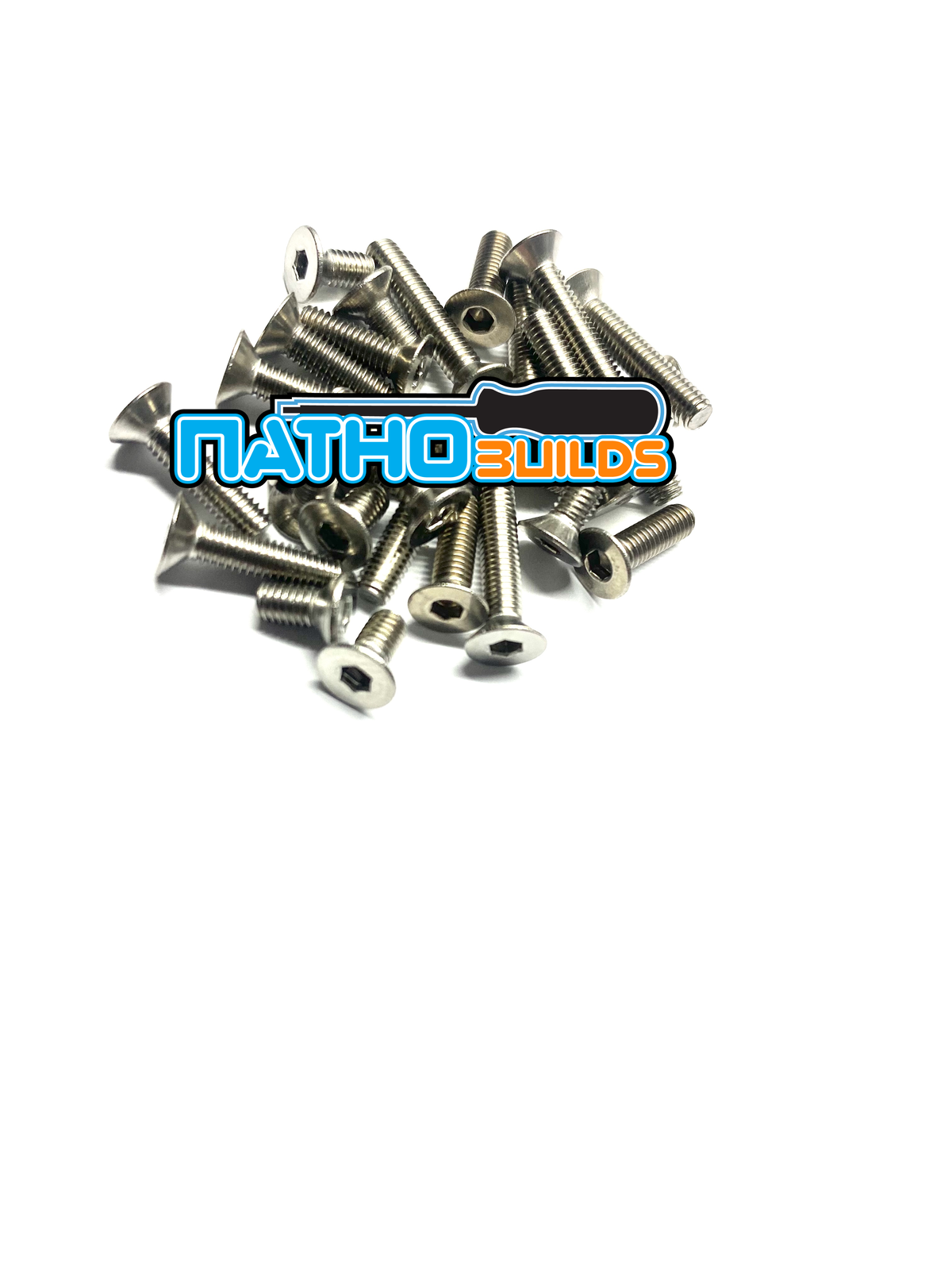 NathoBuilds: Stainless Steel Screw Bottom Kits - TLR 22 5.0DC/Elite