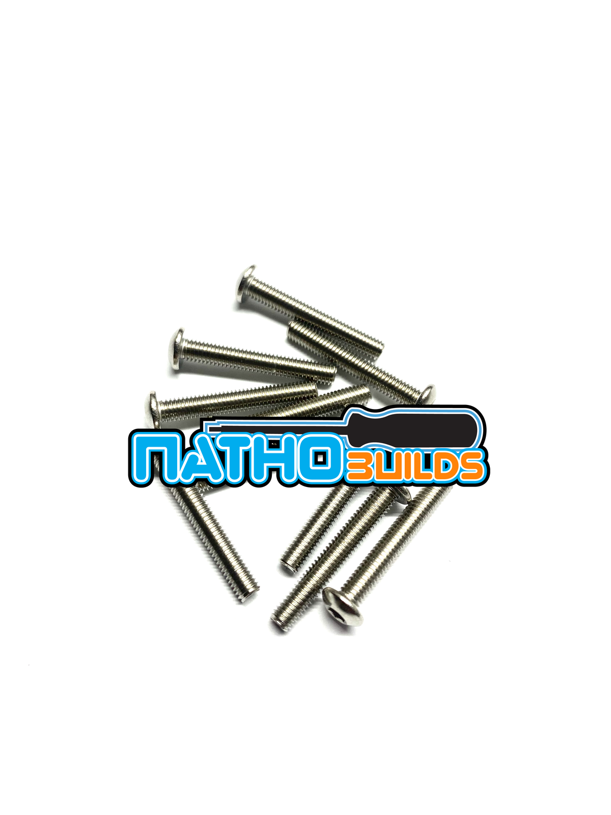 NathoBuilds: Stainless Steel Screws Button Head 10pc