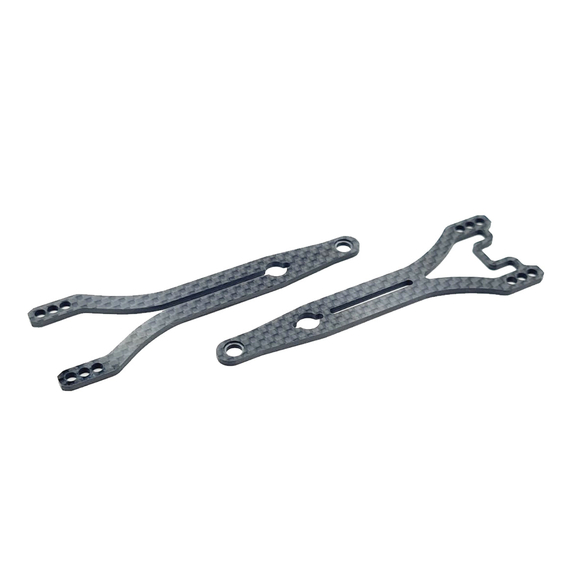 SlimFlex 2.0mm Carbon Twin Topdeck Set for Mugen MTC2