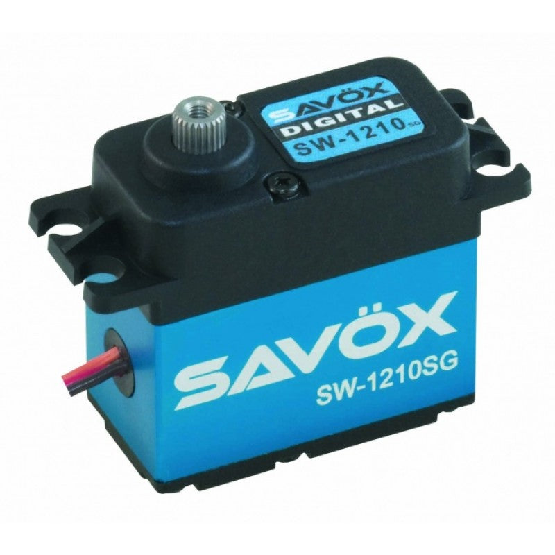 Savox: HV STD size Waterproof 32kg @ 7.4v or 20kg/cm @ 6v, Digital Coreless Motor Servo, 0.15sec, 6V, 71g, 40.6x20.7x42.0mm