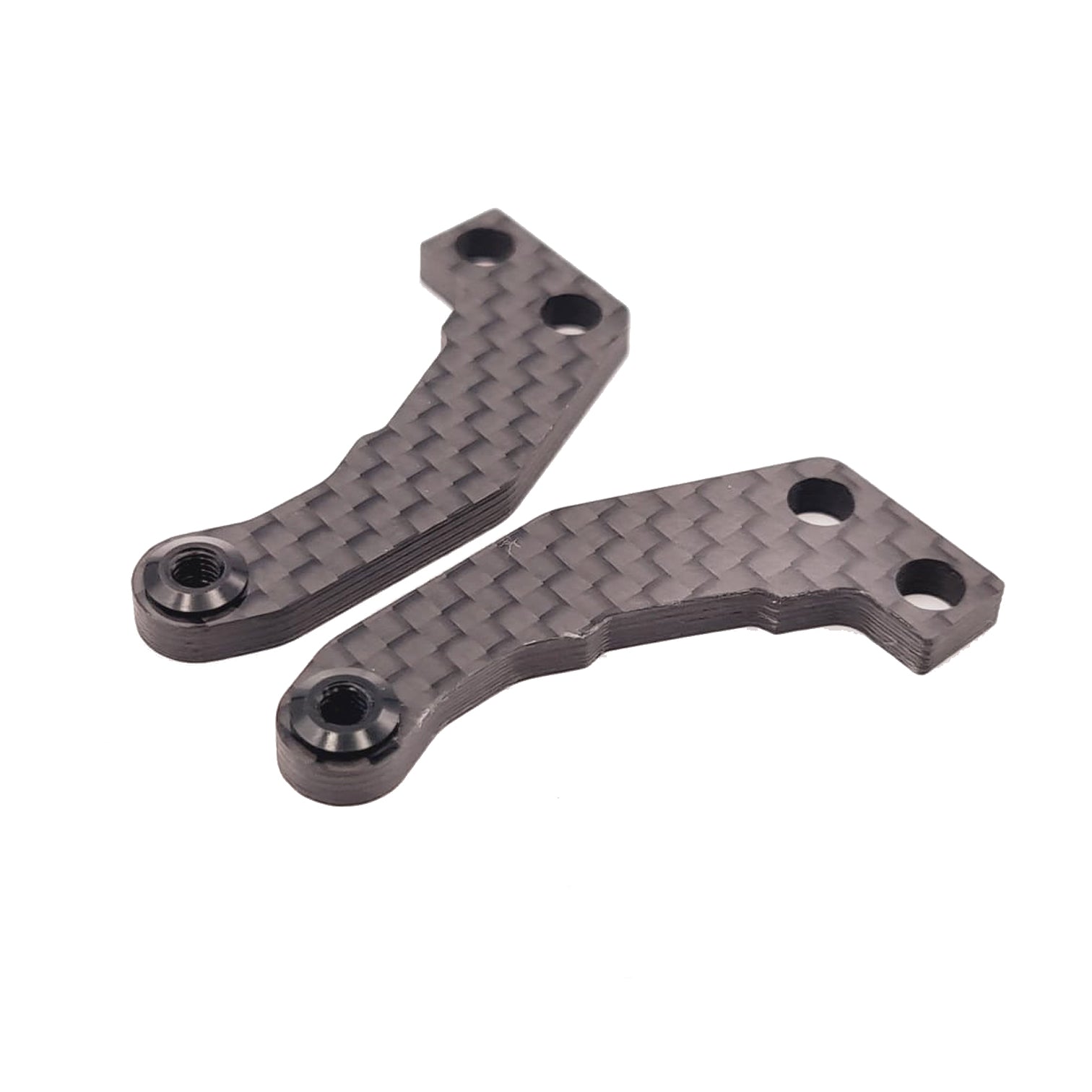 RC MAKER: GeoCarbon V3 Front Steering Arms for Awesomatix A800MMX (Single Bellcrank Steering)