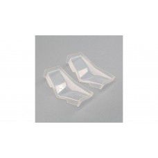 TLR: High Front Wing, Wide, Clear, 2pcs