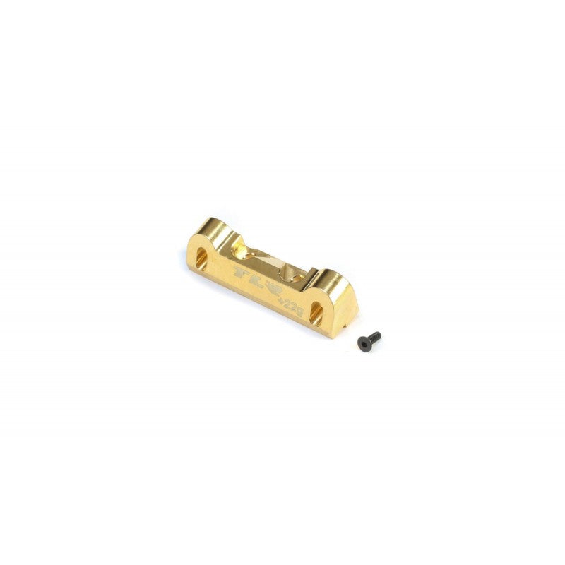 TLR: Brass Hinge Pin Brace, LRC +22g - 22 5.0