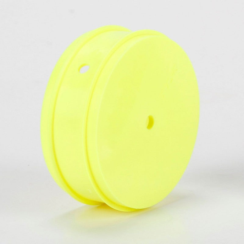TLR: 61mm Front Wheel, 12mm Hex, Yellow (2) - 22 3.0