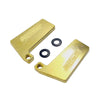 RC MAKER: Brass LCG Front Side Weight Set for XRAY X4