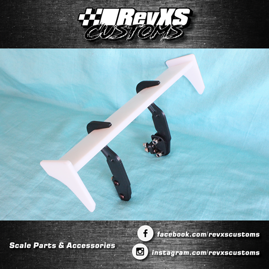RevXS Customs: 1:10 Scale Rear Wing