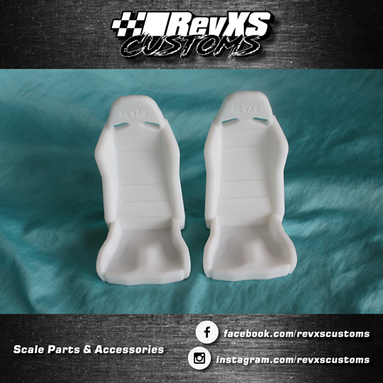 RevXS Customs: 1:10 Scale Race Seats