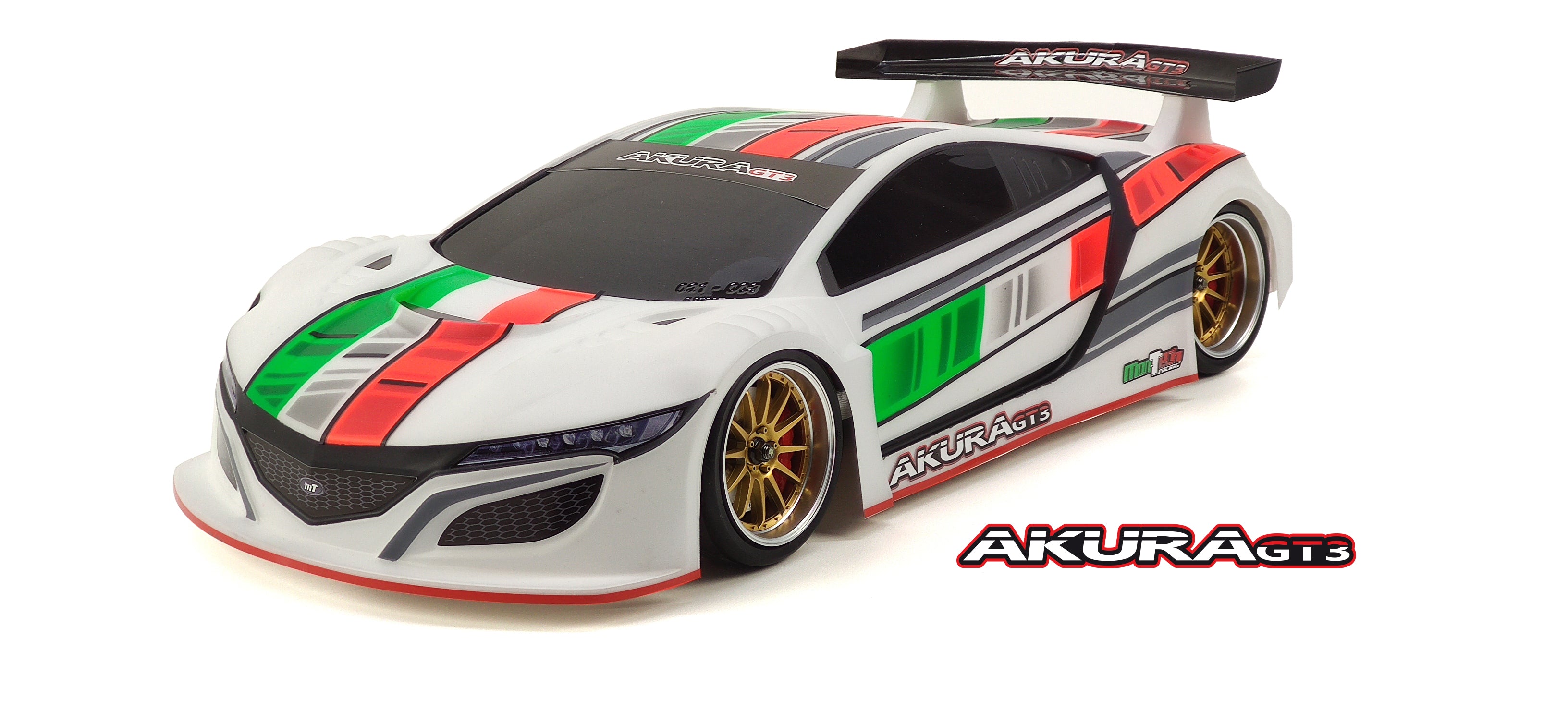Mon-Tech Racing: Akura GT3 190mm Touring Car Body