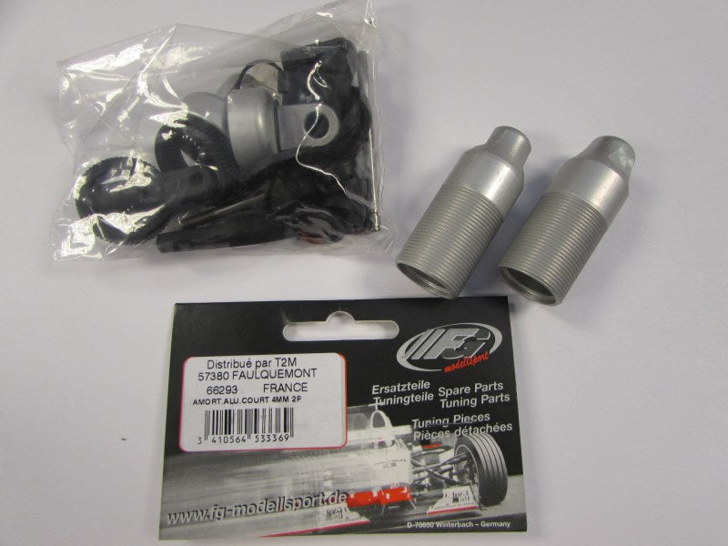 FG Modellsport: Alloy Shock Absorber 08 Short/4mm/2 Pcs - fg66293