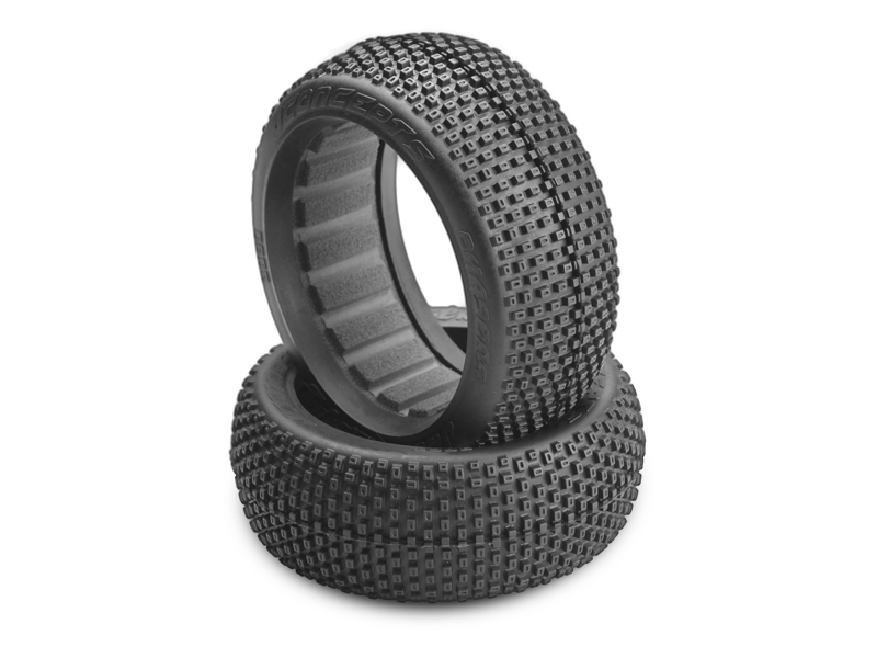 JConcepts: Chasers - 1/8TH Buggy Tyre - Green (Super Soft) Compound