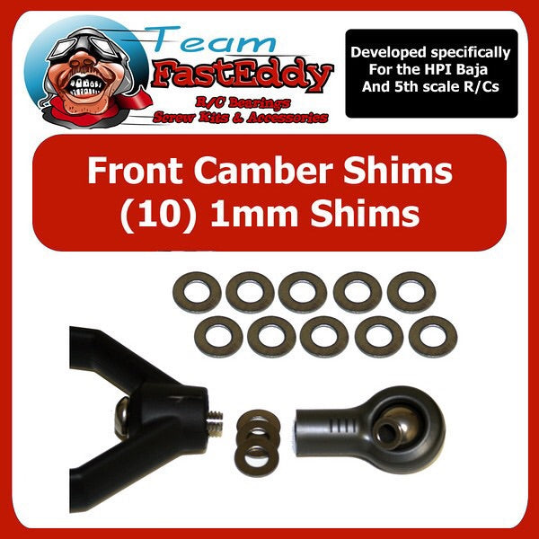 Team FastEddy: Front Camber Shims for HPI Baja 5B/5T