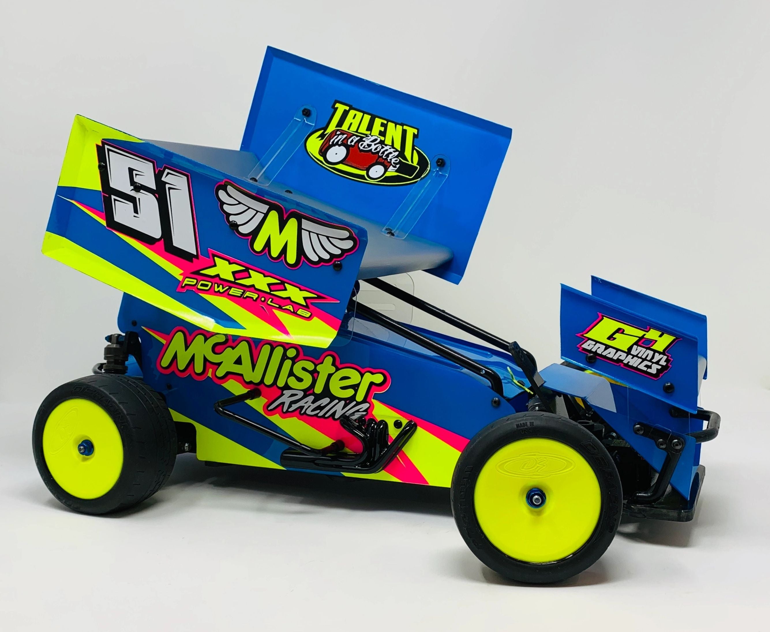 McAllister: Placerville Sprint Body (Complete with Wings) 7x7 #430