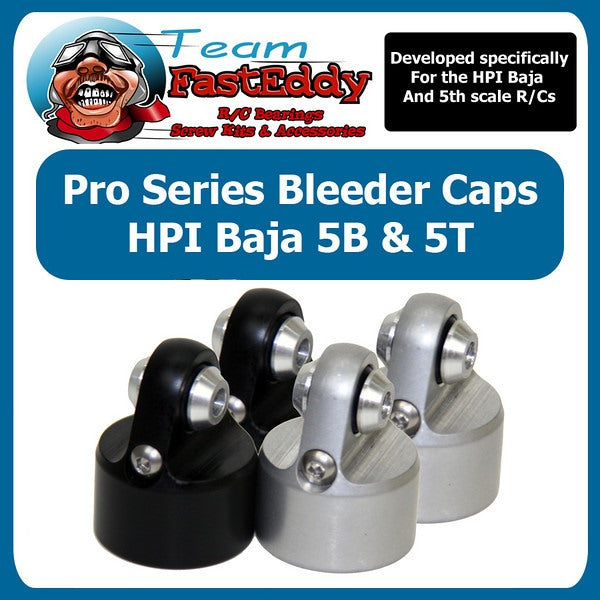 Team FastEddy: Bleeder Cap System for the HPI Baja 5B/5T/5SC