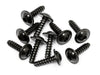 HPI Racing: Tapered Flanged Screw Set M3x10mm (10pcs)